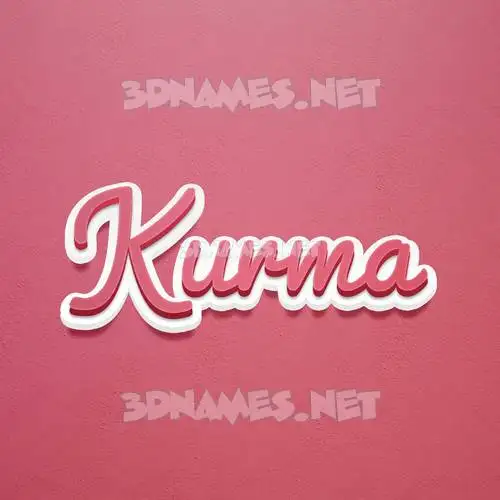 kurma in Red Scribble style - 3D name wallpaper kurma in Red Scribble style - 3D name wallpaper