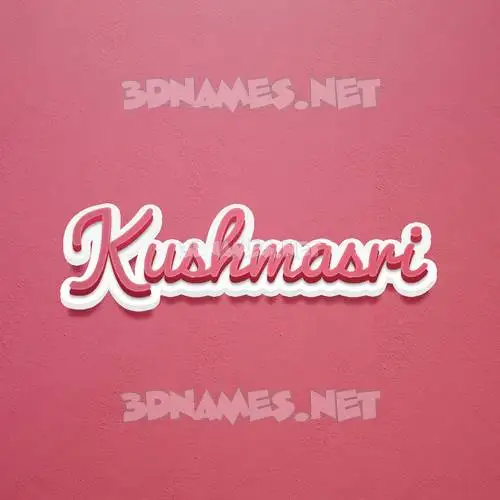 kushmasri in Red Scribble style - 3D name wallpaper kushmasri in Red Scribble style - 3D name wallpaper