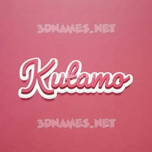 kutamo in Red Scribble style - 3D name wallpaper kutamo in Red Scribble style - 3D name wallpaper