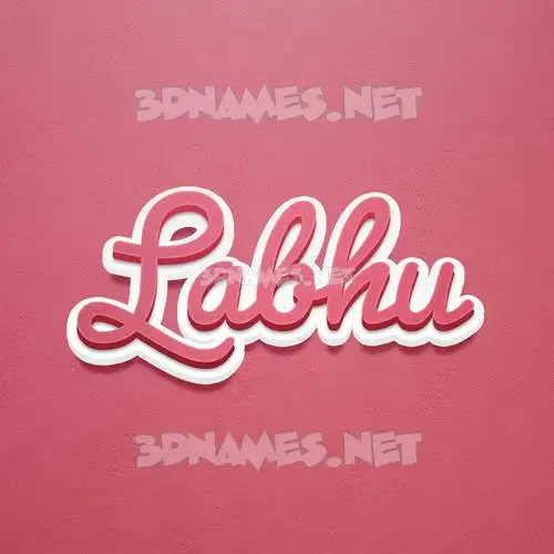 labhu in Red Scribble style - 3D name wallpaper labhu in Red Scribble style - 3D name wallpaper