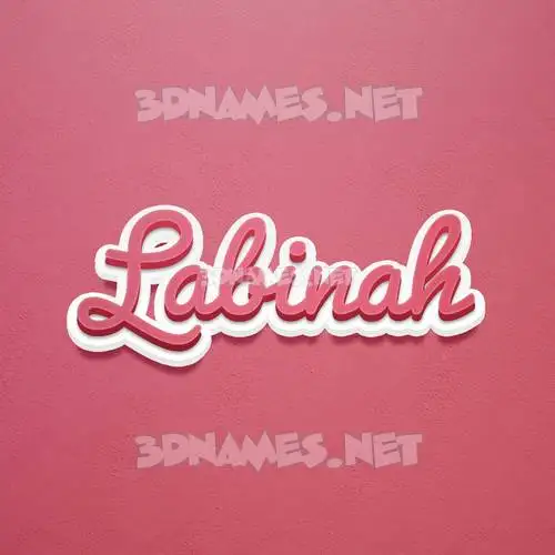 labinah in Red Scribble style - 3D name wallpaper labinah in Red Scribble style - 3D name wallpaper