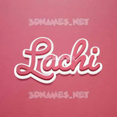 lachi in Red Scribble style - 3D name wallpaper lachi in Red Scribble style - 3D name wallpaper