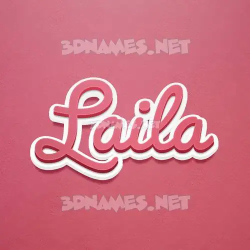 laila in Red Scribble style - 3D name wallpaper laila in Red Scribble style - 3D name wallpaper