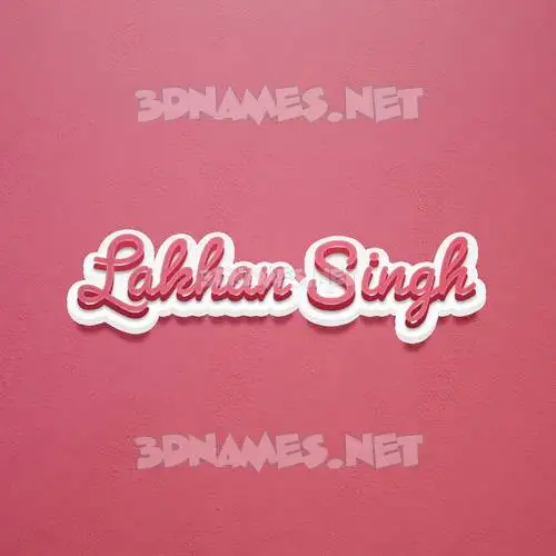 lakhan singh in Red Scribble style - 3D name wallpaper lakhan singh in Red Scribble style - 3D name wallpaper