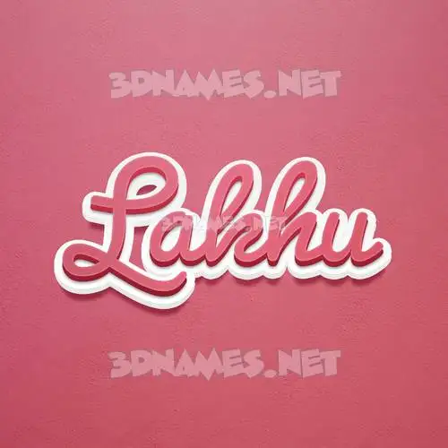 lakhu in Red Scribble style - 3D name wallpaper lakhu in Red Scribble style - 3D name wallpaper