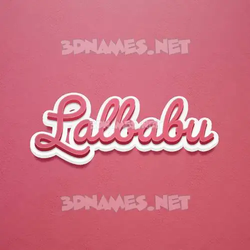 lalbabu in Red Scribble style - 3D name wallpaper lalbabu in Red Scribble style - 3D name wallpaper