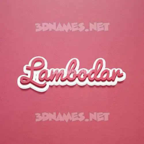 lambodar in Red Scribble style - 3D name wallpaper lambodar in Red Scribble style - 3D name wallpaper