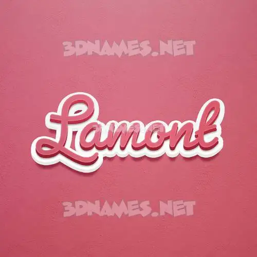 lamont in Red Scribble style - 3D name wallpaper lamont in Red Scribble style - 3D name wallpaper