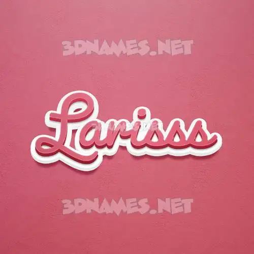 larisss in Red Scribble style - 3D name wallpaper larisss in Red Scribble style - 3D name wallpaper