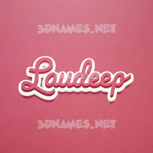 laudeep in Red Scribble style - 3D name wallpaper laudeep in Red Scribble style - 3D name wallpaper
