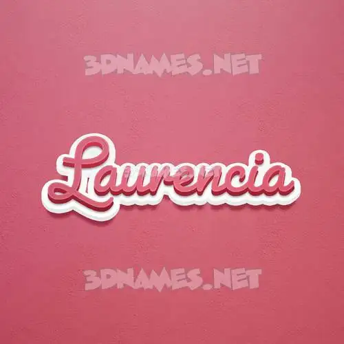 laurencia in Red Scribble style - 3D name wallpaper laurencia in Red Scribble style - 3D name wallpaper