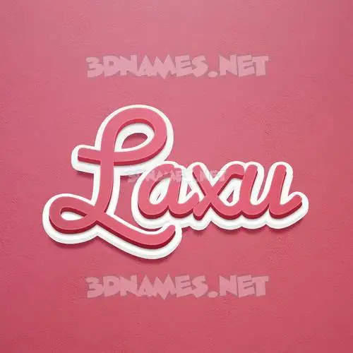 laxu in Red Scribble style - 3D name wallpaper laxu in Red Scribble style - 3D name wallpaper