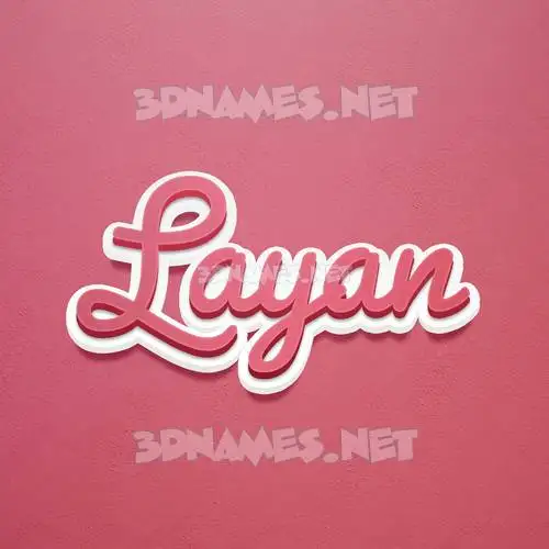 layan in Red Scribble style - 3D name wallpaper layan in Red Scribble style - 3D name wallpaper