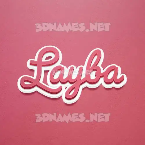 layba in Red Scribble style - 3D name wallpaper layba in Red Scribble style - 3D name wallpaper