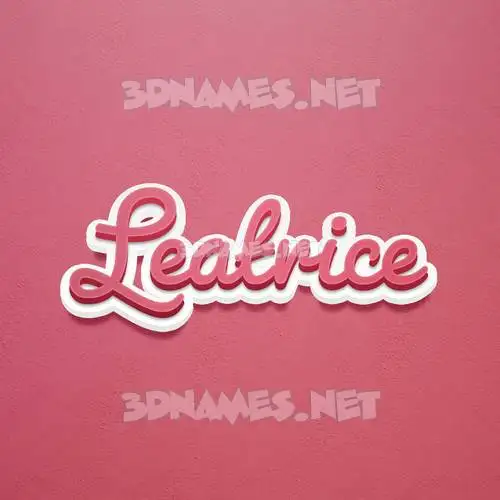 leatrice in Red Scribble style - 3D name wallpaper leatrice in Red Scribble style - 3D name wallpaper