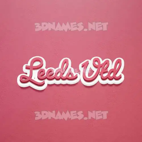 leeds utd in Red Scribble style - 3D name wallpaper leeds utd in Red Scribble style - 3D name wallpaper