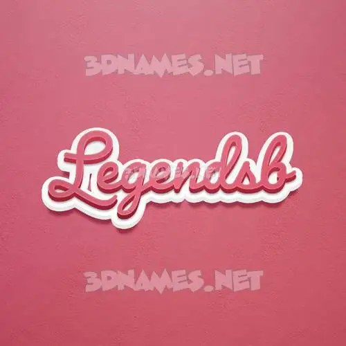 legendsb in Red Scribble style - 3D name wallpaper legendsb in Red Scribble style - 3D name wallpaper