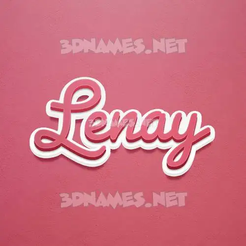 lenay in Red Scribble style - 3D name wallpaper lenay in Red Scribble style - 3D name wallpaper