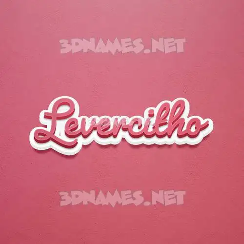 levercitho in Red Scribble style - 3D name wallpaper levercitho in Red Scribble style - 3D name wallpaper