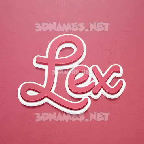lex in Red Scribble style - 3D name wallpaper lex in Red Scribble style - 3D name wallpaper