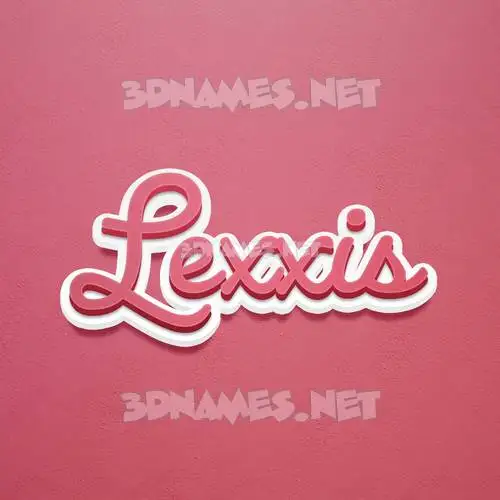 lexxis in Red Scribble style - 3D name wallpaper lexxis in Red Scribble style - 3D name wallpaper