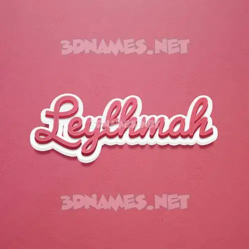 leythmah in Red Scribble style - 3D name wallpaper leythmah in Red Scribble style - 3D name wallpaper