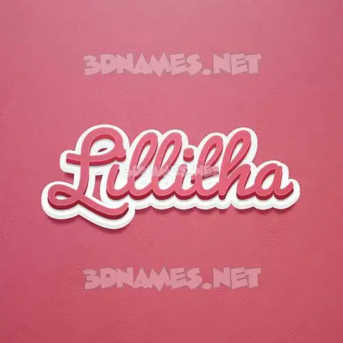 lillitha in Red Scribble style - 3D name wallpaper lillitha in Red Scribble style - 3D name wallpaper