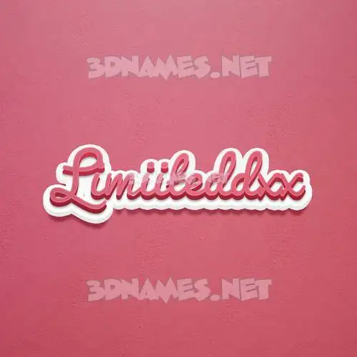 limiiteddxx in Red Scribble style - 3D name wallpaper limiiteddxx in Red Scribble style - 3D name wallpaper