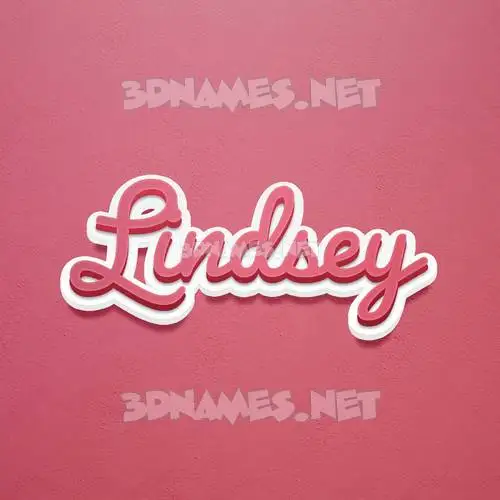 lindsey in Red Scribble style - 3D name wallpaper lindsey in Red Scribble style - 3D name wallpaper