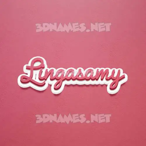 lingasamy in Red Scribble style - 3D name wallpaper lingasamy in Red Scribble style - 3D name wallpaper