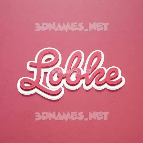 lobke in Red Scribble style - 3D name wallpaper lobke in Red Scribble style - 3D name wallpaper