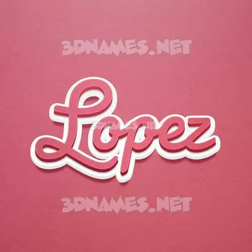 lopez in Red Scribble style - 3D name wallpaper lopez in Red Scribble style - 3D name wallpaper