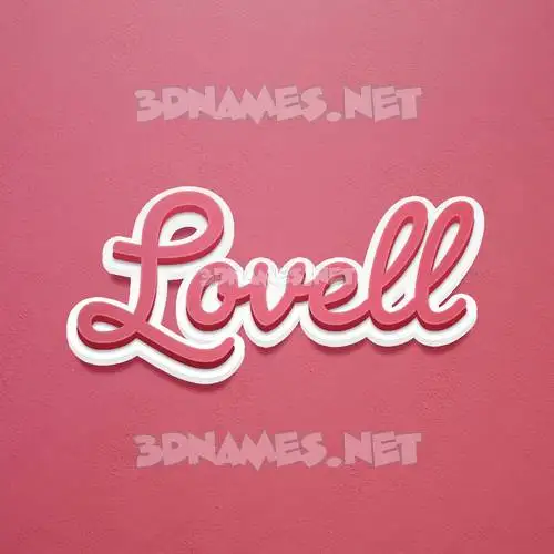 lovell in Red Scribble style - 3D name wallpaper lovell in Red Scribble style - 3D name wallpaper