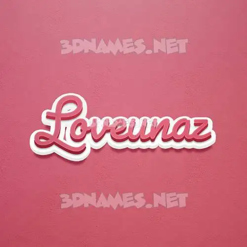 loveunaz in Red Scribble style - 3D name wallpaper loveunaz in Red Scribble style - 3D name wallpaper