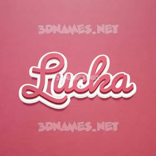 lucka in Red Scribble style - 3D name wallpaper lucka in Red Scribble style - 3D name wallpaper