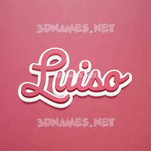 luiso in Red Scribble style - 3D name wallpaper luiso in Red Scribble style - 3D name wallpaper