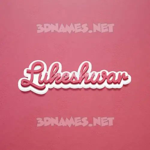 lukeshwar in Red Scribble style - 3D name wallpaper lukeshwar in Red Scribble style - 3D name wallpaper