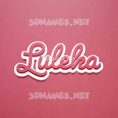luleka in Red Scribble style - 3D name wallpaper luleka in Red Scribble style - 3D name wallpaper