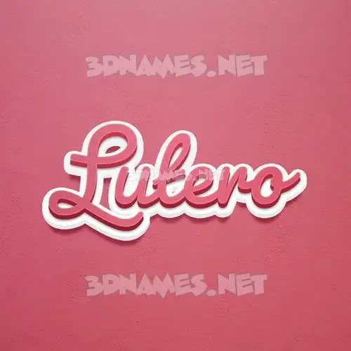 lutero in Red Scribble style - 3D name wallpaper lutero in Red Scribble style - 3D name wallpaper