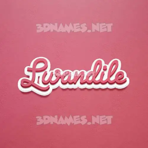lwandile in Red Scribble style - 3D name wallpaper lwandile in Red Scribble style - 3D name wallpaper