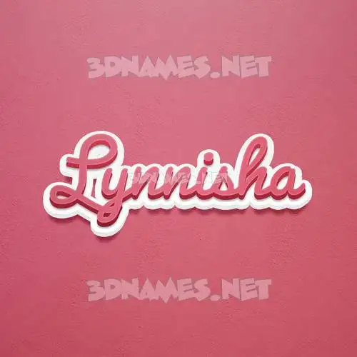 lynnisha in Red Scribble style - 3D name wallpaper lynnisha in Red Scribble style - 3D name wallpaper