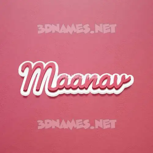 maanav in Red Scribble style - 3D name wallpaper maanav in Red Scribble style - 3D name wallpaper