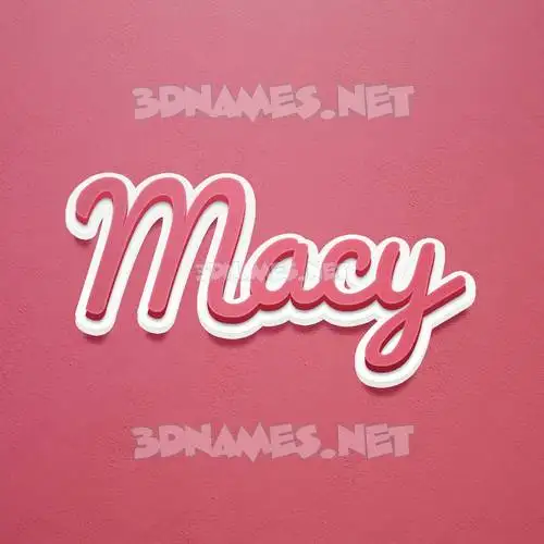 macy in Red Scribble style - 3D name wallpaper macy in Red Scribble style - 3D name wallpaper