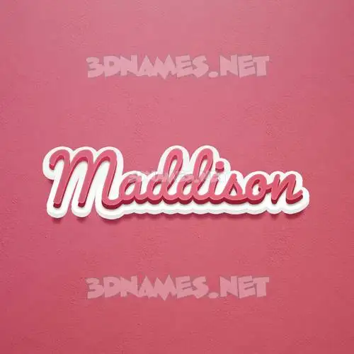 maddison in Red Scribble style - 3D name wallpaper maddison in Red Scribble style - 3D name wallpaper