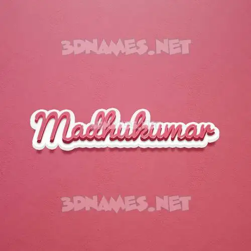 madhukumar in Red Scribble style - 3D name wallpaper madhukumar in Red Scribble style - 3D name wallpaper