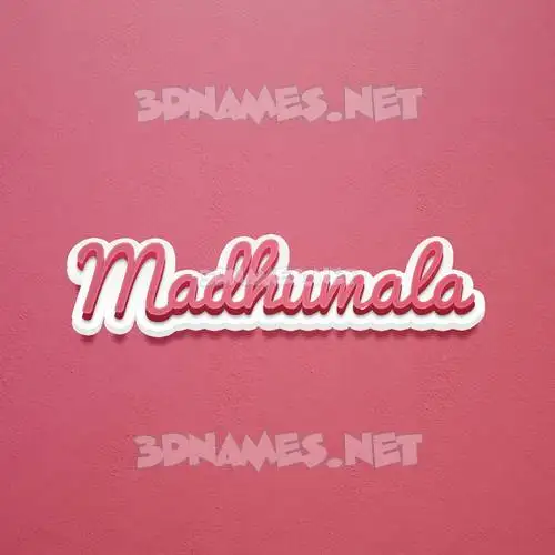 madhumala in Red Scribble style - 3D name wallpaper madhumala in Red Scribble style - 3D name wallpaper