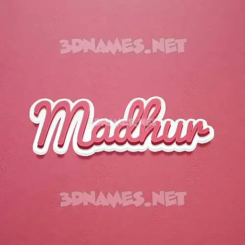 madhur in Red Scribble style - 3D name wallpaper madhur in Red Scribble style - 3D name wallpaper