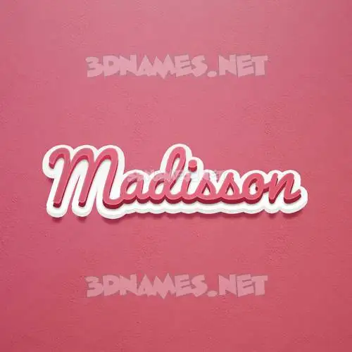 madisson in Red Scribble style - 3D name wallpaper madisson in Red Scribble style - 3D name wallpaper