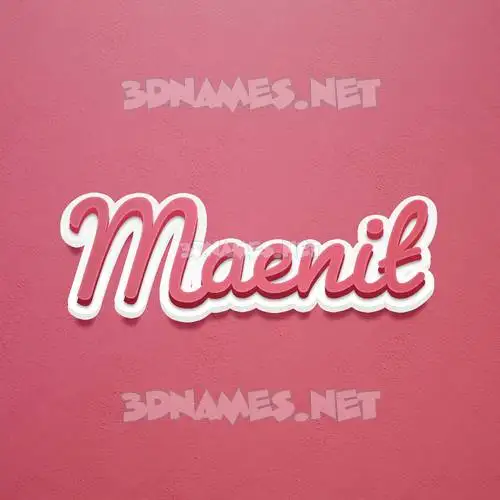 maenit in Red Scribble style - 3D name wallpaper maenit in Red Scribble style - 3D name wallpaper