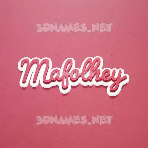 mafolhey in Red Scribble style - 3D name wallpaper mafolhey in Red Scribble style - 3D name wallpaper